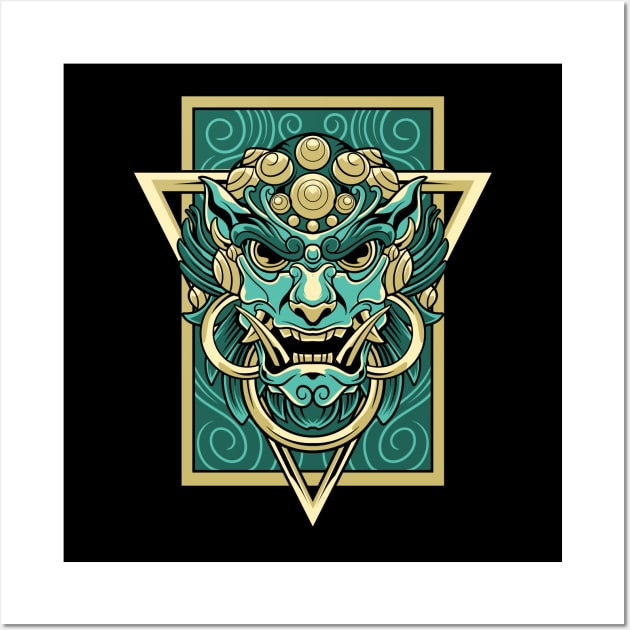 Komainu 2.5 Wall Art by Harrisaputra